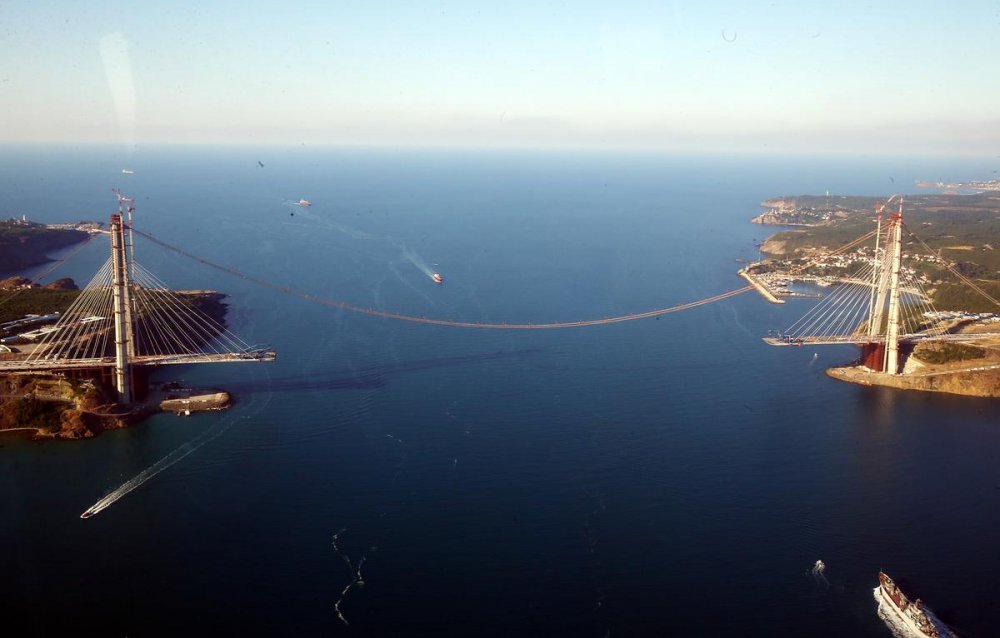 CUMHURBASKANI UCUNCU KOPRU SAHASINI INCELEDI